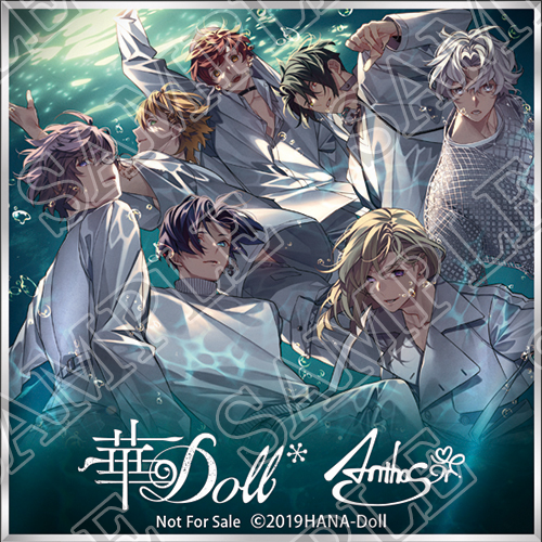 華Doll*THINK OF ME: MOREジャケットビジュアルスクエア缶バッジ