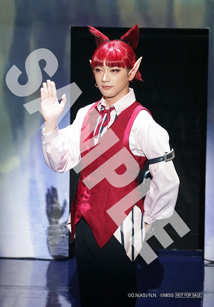 「魔入りました！入間くん」THE STAGE 再演アニメイト特典舞台写真L判ブロマイド（オペラ）
