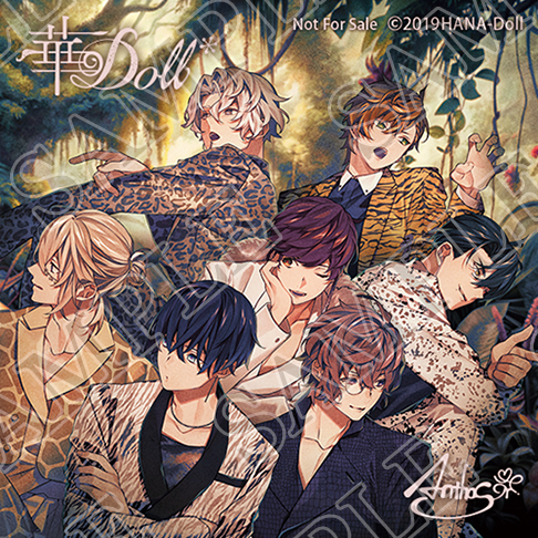 華Doll* 4th season Human or Doll: Speciesジャケットビジュアルスクエア缶バッジ