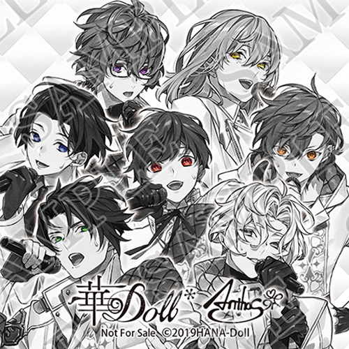 華Doll* 4th season Human or Doll: Answer ジャケットビジュアルスクエア缶バッジ
