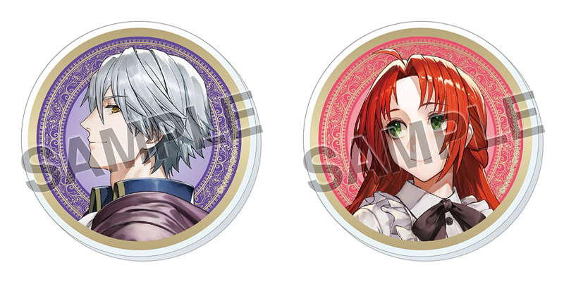 【BD】悪食令嬢と狂血公爵上巻アニメイトオリジナル特典ペペロン先生描き下ろしアクリルコースター2個セット
