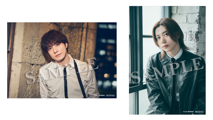 ドラマ『gift』 Blu-rayムービック特典 秋葉浩太&夏目 奏L判ソロブロマイド2枚セット